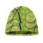 Tennis Ball And Racket Pattern Print Beanie
