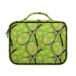 Tennis Ball And Racket Pattern Print Briefcase Bible Bag
