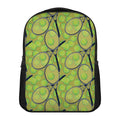 Tennis Ball And Racket Pattern Print Casual Backpack