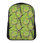 Tennis Ball And Racket Pattern Print Casual Backpack