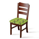 Tennis Ball And Racket Pattern Print Chair Cushion Cover