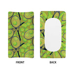 Tennis Ball And Racket Pattern Print Changing Pad Cover