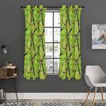 Tennis Ball And Racket Pattern Print Curtain