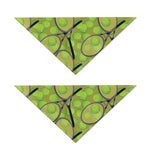 Tennis Ball And Racket Pattern Print Dog Bandana