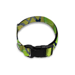 Tennis Ball And Racket Pattern Print Dog Collar
