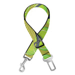 Tennis Ball And Racket Pattern Print Dog Seat Belt