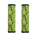 Tennis Ball And Racket Pattern Print Handle Covers