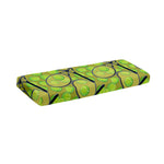 Tennis Ball And Racket Pattern Print Piano Keyboard Cover