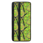 Tennis Ball And Racket Pattern Print Refrigerator Handle Covers