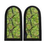 Tennis Ball And Racket Pattern Print Skillet Handle Cover