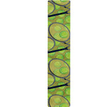 Tennis Ball And Racket Pattern Print Table Runner