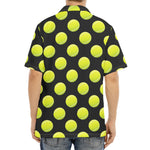 Tennis Balls Pattern Print Aloha Shirt