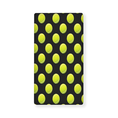 Tennis Balls Pattern Print Baby Crib Sheet