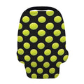 Tennis Balls Pattern Print Baby Seat Cover