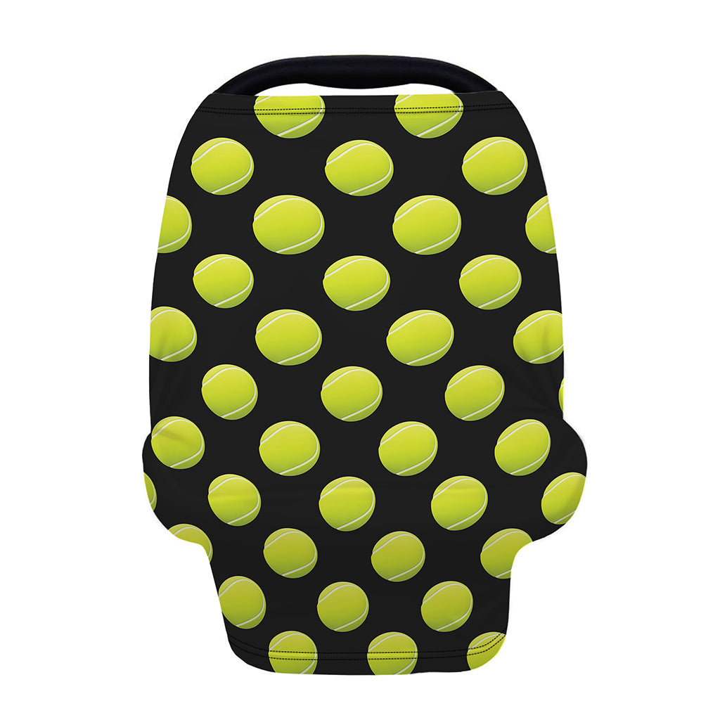 Tennis Balls Pattern Print Baby Seat Cover