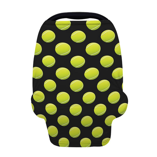 Tennis Balls Pattern Print Baby Seat Cover