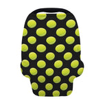Tennis Balls Pattern Print Baby Seat Cover