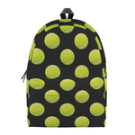 Tennis Balls Pattern Print Backpack