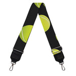 Tennis Balls Pattern Print Bag Strap