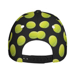 Tennis Balls Pattern Print Baseball Cap