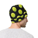 Tennis Balls Pattern Print Beanie