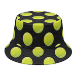 Tennis Balls Pattern Print Bucket Hat