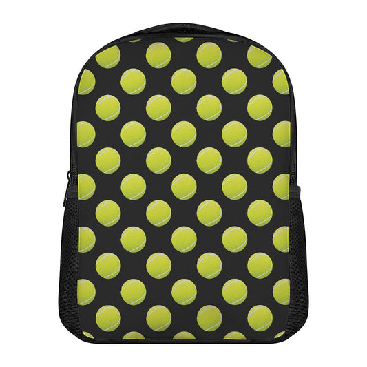 Tennis Balls Pattern Print Casual Backpack