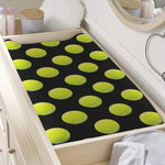 Tennis Balls Pattern Print Changing Pad Cover