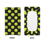 Tennis Balls Pattern Print Changing Pad Cover