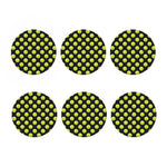 Tennis Balls Pattern Print Coaster Set