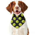 Tennis Balls Pattern Print Dog Bandana