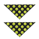 Tennis Balls Pattern Print Dog Bandana
