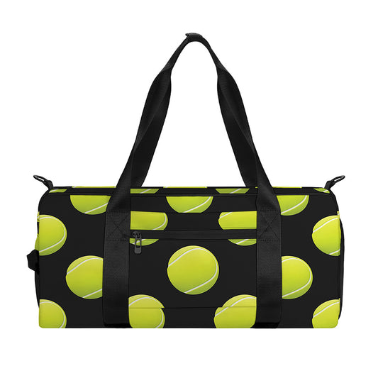 Tennis Balls Pattern Print Gym Bag