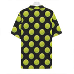 Tennis Balls Pattern Print Hawaiian Shirt