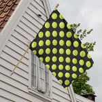 Tennis Balls Pattern Print House Flag