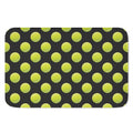 Tennis Balls Pattern Print Indoor Door Mat