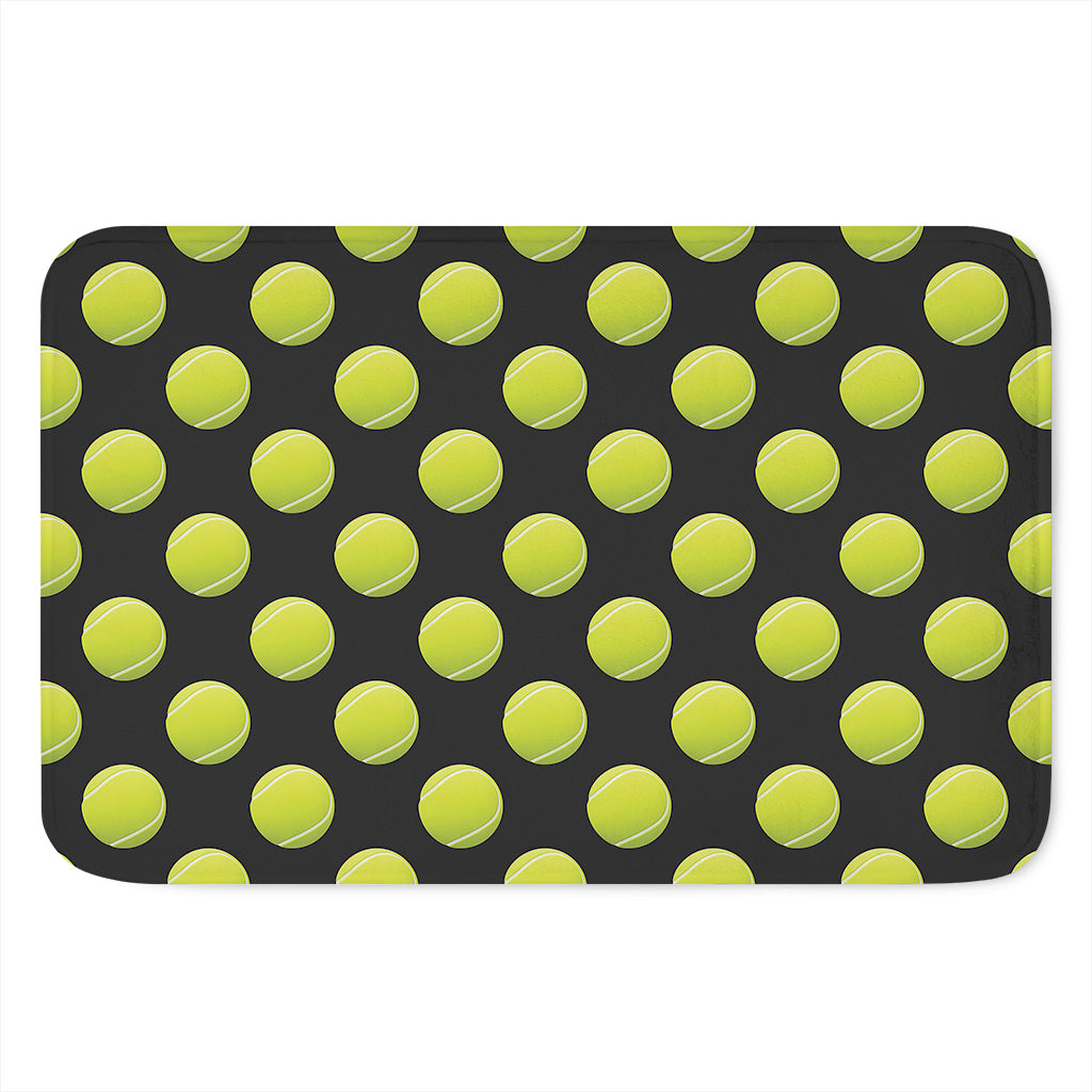 Tennis Balls Pattern Print Indoor Door Mat