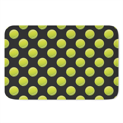 Tennis Balls Pattern Print Indoor Door Mat