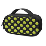 Tennis Balls Pattern Print Insulin Cooler Travel Case