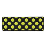 Tennis Balls Pattern Print Long Kitchen Mat