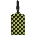 Tennis Balls Pattern Print Luggage Tag