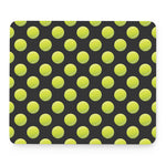 Tennis Balls Pattern Print Mouse Pad