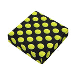 Tennis Balls Pattern Print Outdoor Seat Cushion Cover