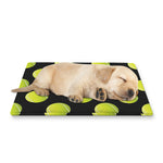 Tennis Balls Pattern Print Pet Cooling Mat Cover