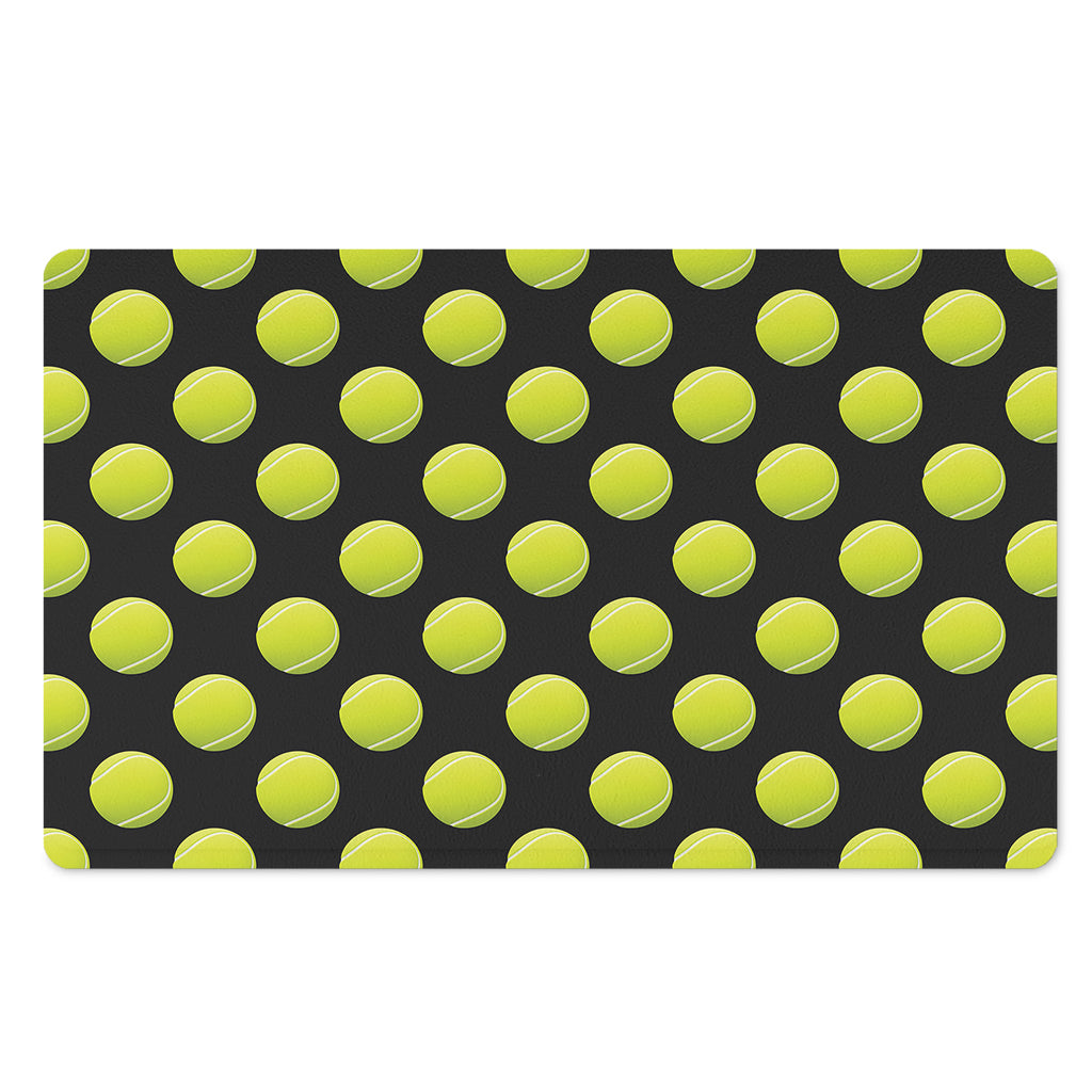 Tennis Balls Pattern Print Polyester Doormat