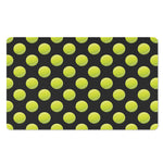 Tennis Balls Pattern Print Polyester Doormat