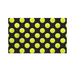 Tennis Balls Pattern Print Polyester Flag