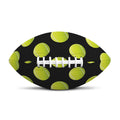 Tennis Balls Pattern Print Rugby Ball
