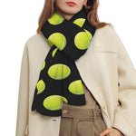 Tennis Balls Pattern Print Scarf