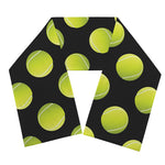Tennis Balls Pattern Print Scarf